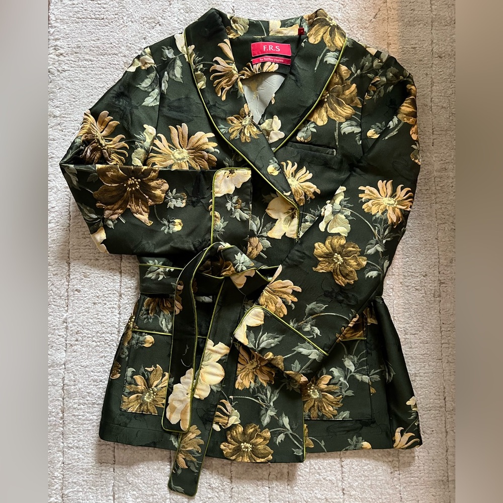 F.R.S. For Restless Sleepers pantsuit floral & beetle